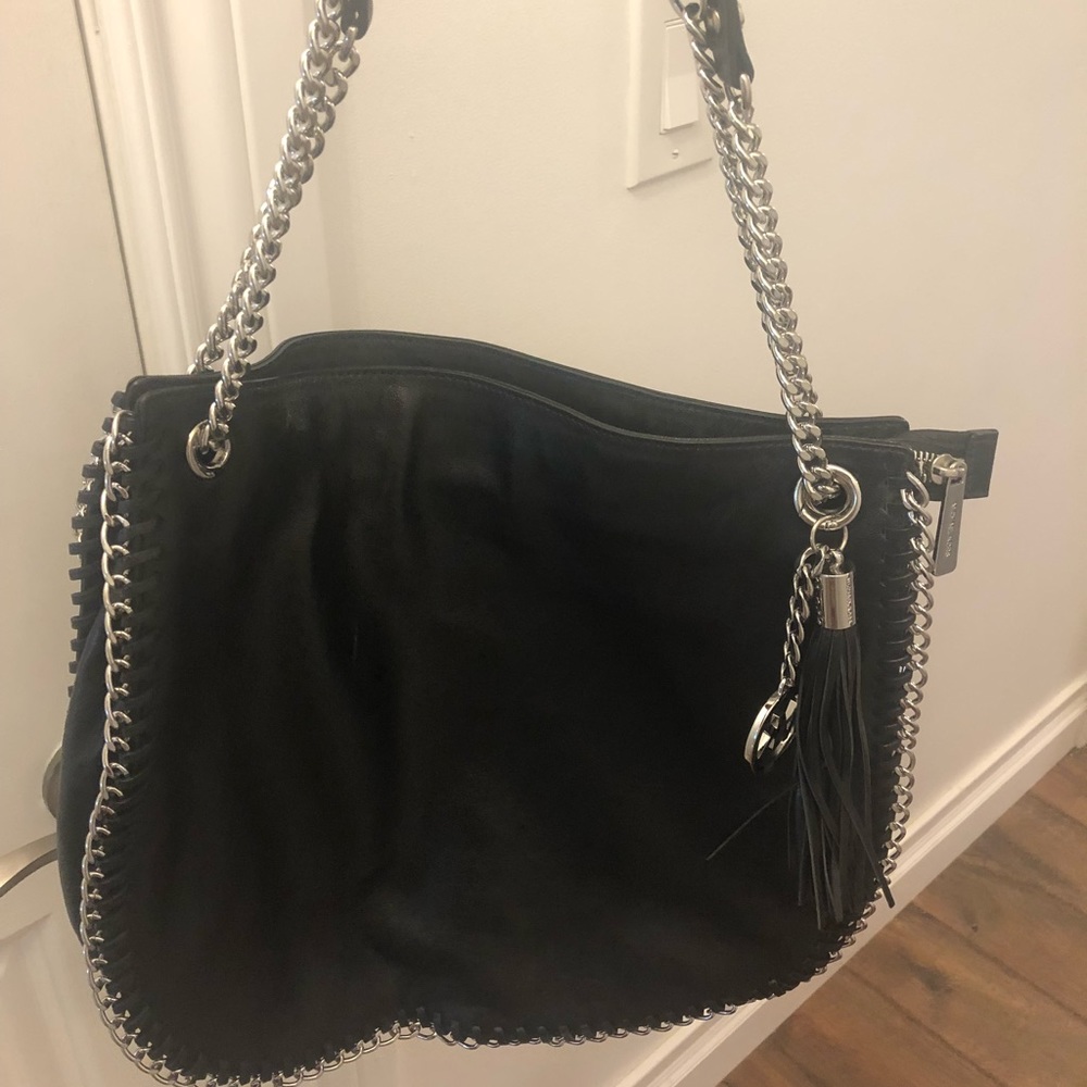 Michael Kors Black leather chain bag NWOT